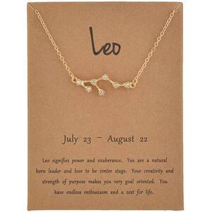 LEO Constellation Necklace